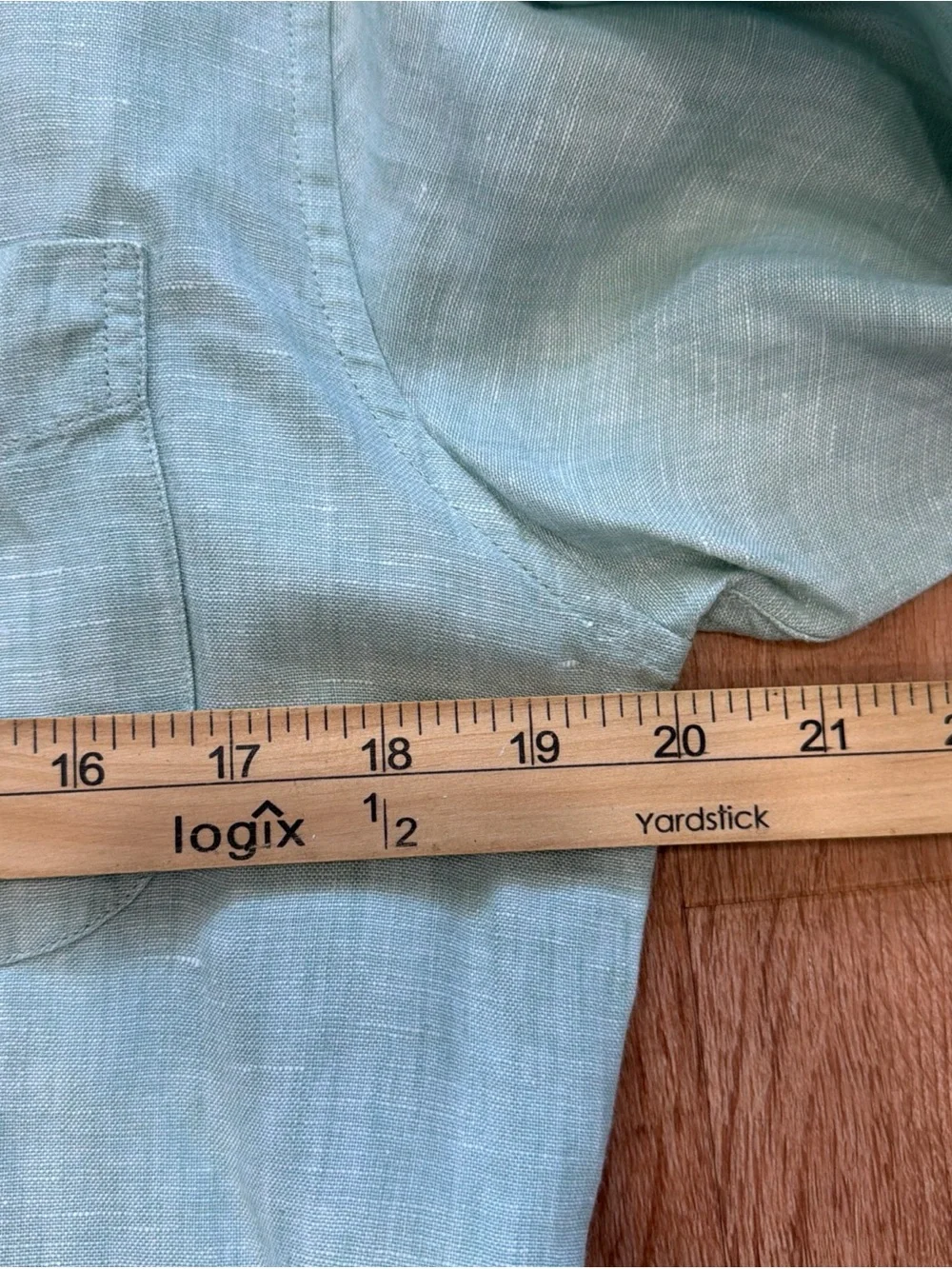 J. Crew Baird McNutt Irish Linen Shirt Mens Medium Slim Fit Button Down Green